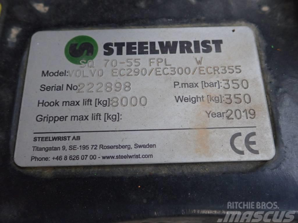 Steelwrist Vollhydr. SW SQ70 passend Volvo EC300 Kiirliitmikud