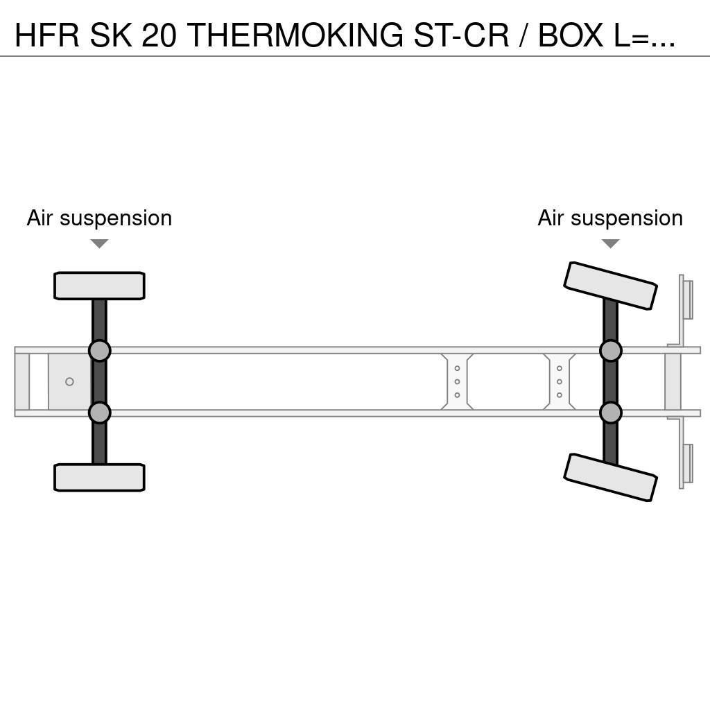 HFR SK 20 THERMOKING ST-CR / BOX L=13419 mm Külmikpoolhaagised