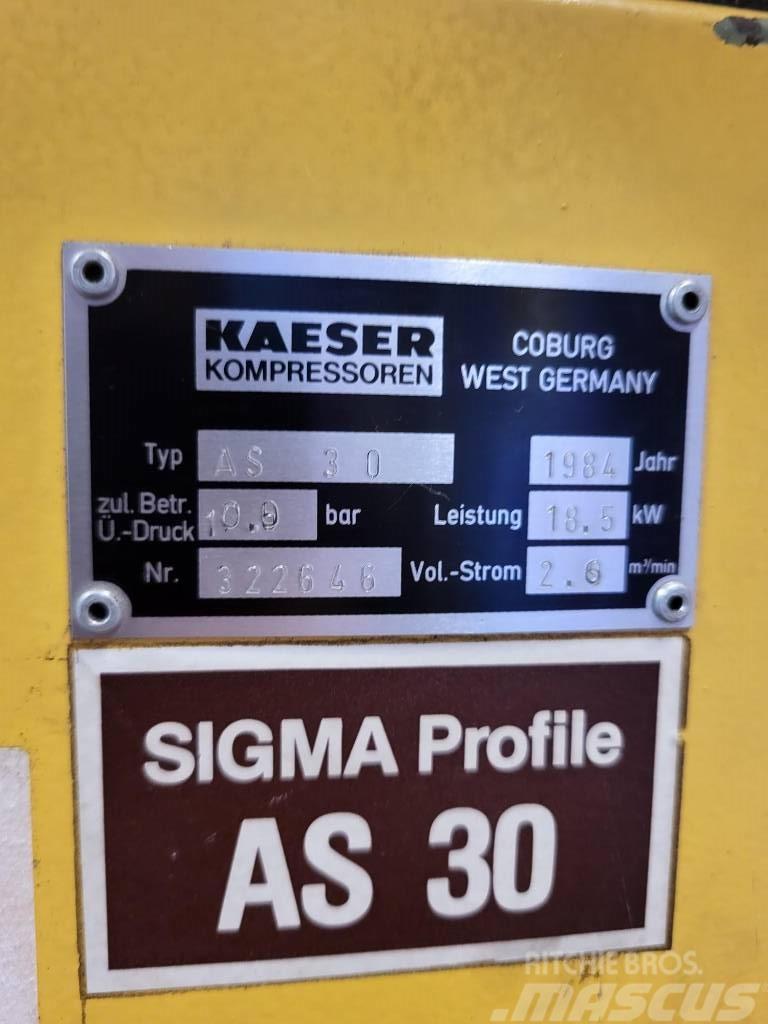 Kaeser AS 30 10 Bar 18,5 kW Kompressorid