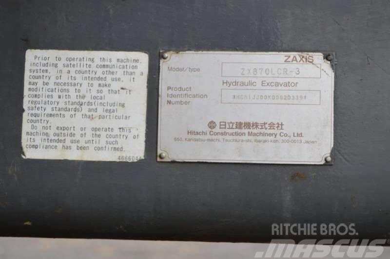 Hitachi ZX870 Miniekskavaatorid < 7 t