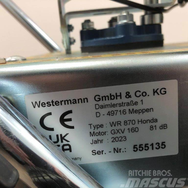 Westermann WR 870 HONDA Tänavapuhastusmasinad