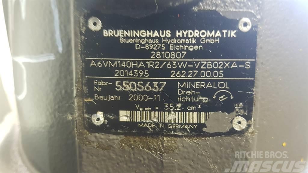 Brueninghaus Hydromatik A6VM140HA1R2/63W -Volvo L40B-Drive motor/Fahrmotor Hüdraulika