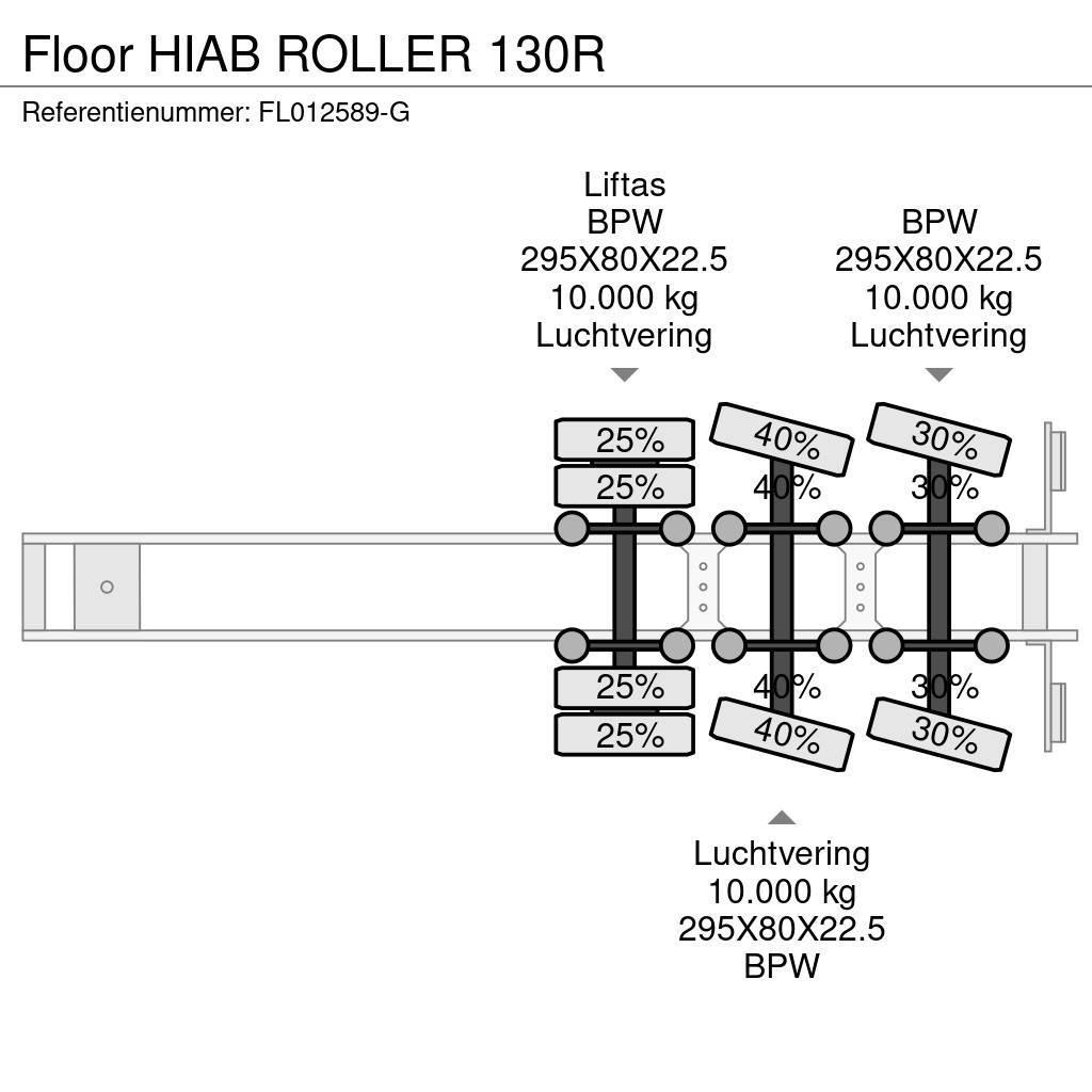 Floor HIAB ROLLER 130R Madelpoolhaagised