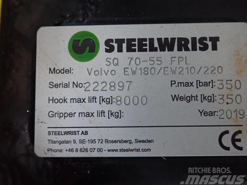 Steelwrist Vollhyd. SW SQ70 FPL passend Volvo EW180 Kiirliitmikud