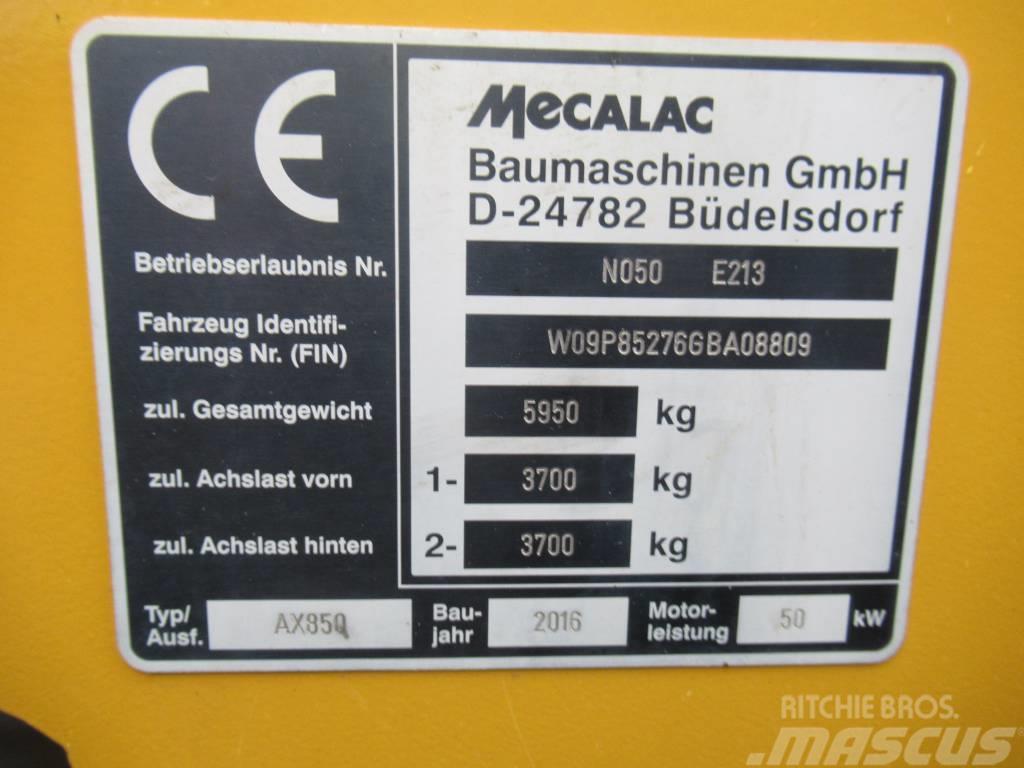 Mecalac AX 850 35KM/H Rataslaadurid