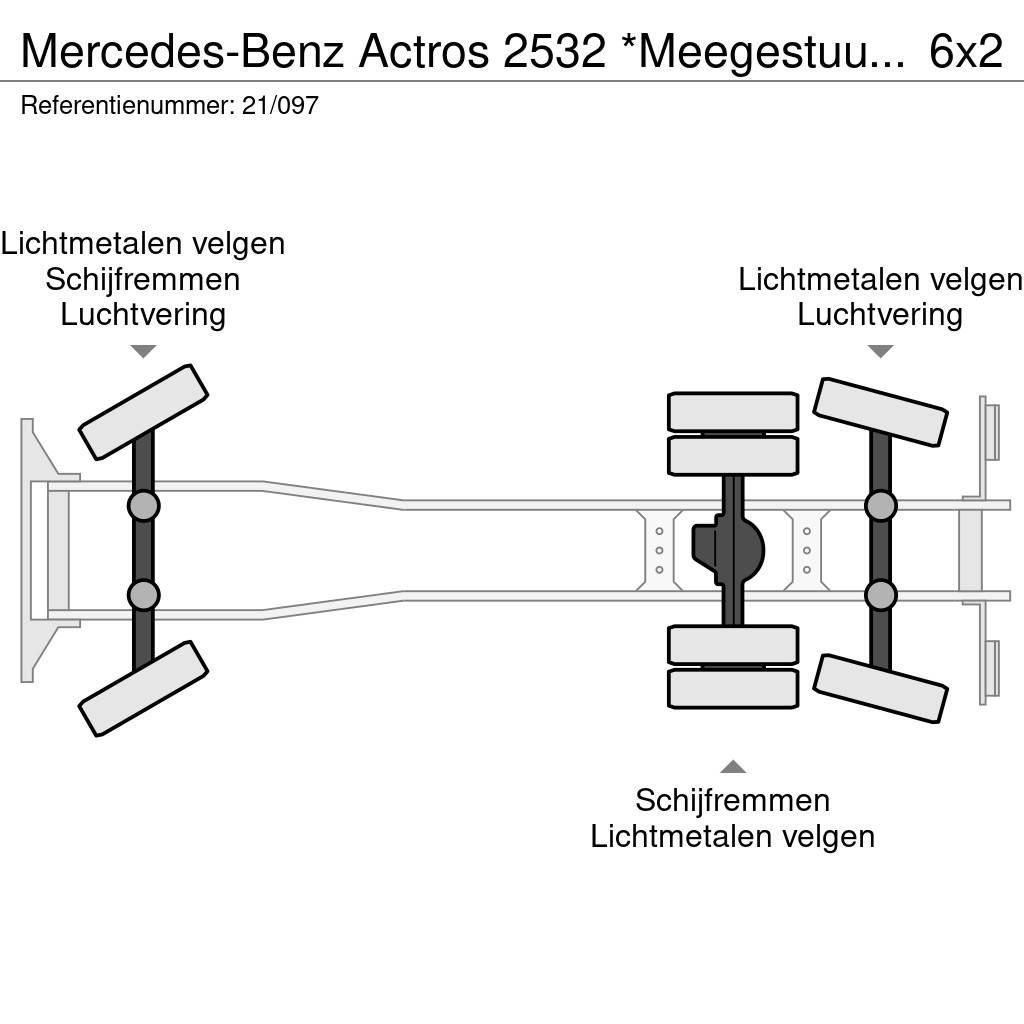 Mercedes-Benz Actros 2532 *Meegestuurd as*Bluetooth*Airco*Cruise Konksliftveokid