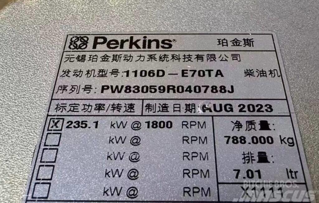 Perkins Series 6 Cylinder Diesel Engine 1106D-70ta Diiselgeneraatorid