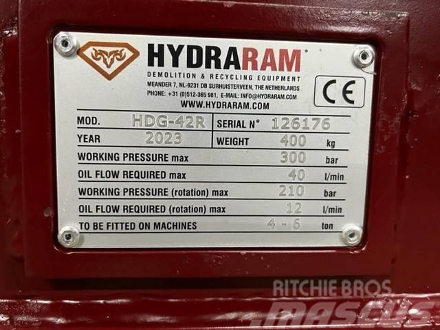 Hydraram HDG-42R | CW10 | 4.5 ~ 7.5 Ton | Sorteergrijper Haaratsid