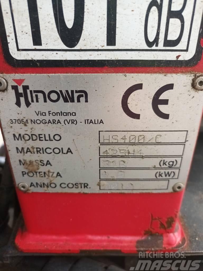 Hinowa HS 1100 ja HS400 minidumpperi Roomikkallurid