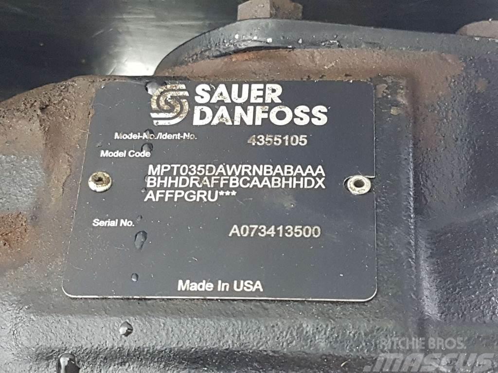 Sauer Danfoss MPT035DAWR-4355105-Load sensing pump Hüdraulika