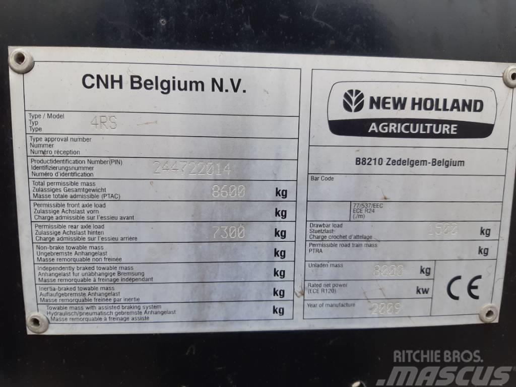 New Holland BB9060 RS, Fyrkantspress Heinapressid