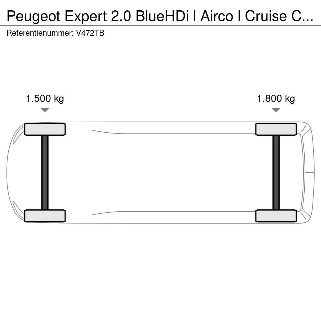 Peugeot Expert 2.0 BlueHDi l Airco l Cruise Control l Trek Furgooniga kaubikud