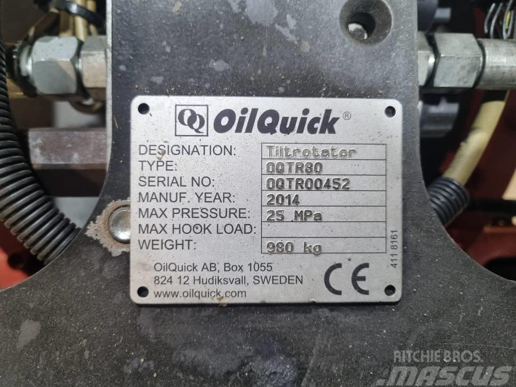  OilQuick/Rototilt OQTR80 tiltrotator Pöördpead