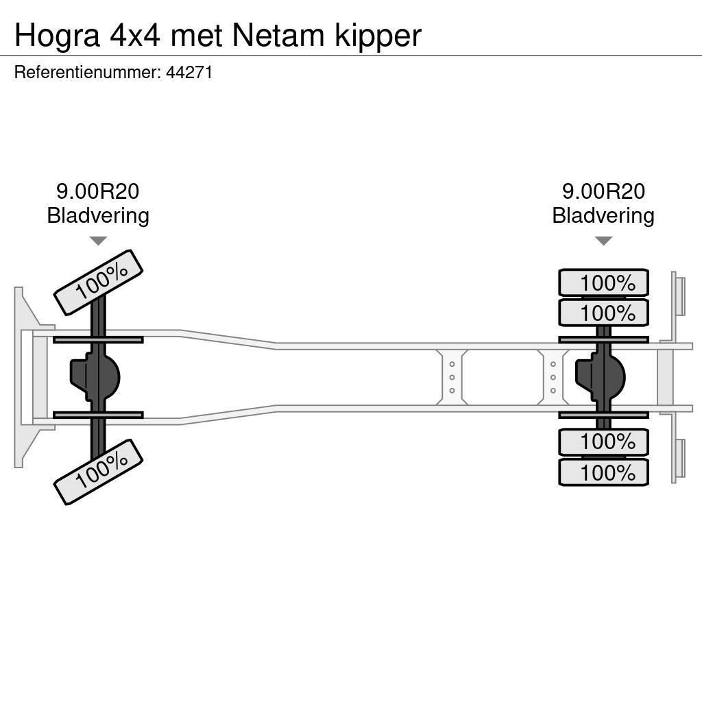  Hogra 4x4 met Netam kipper Kallurid