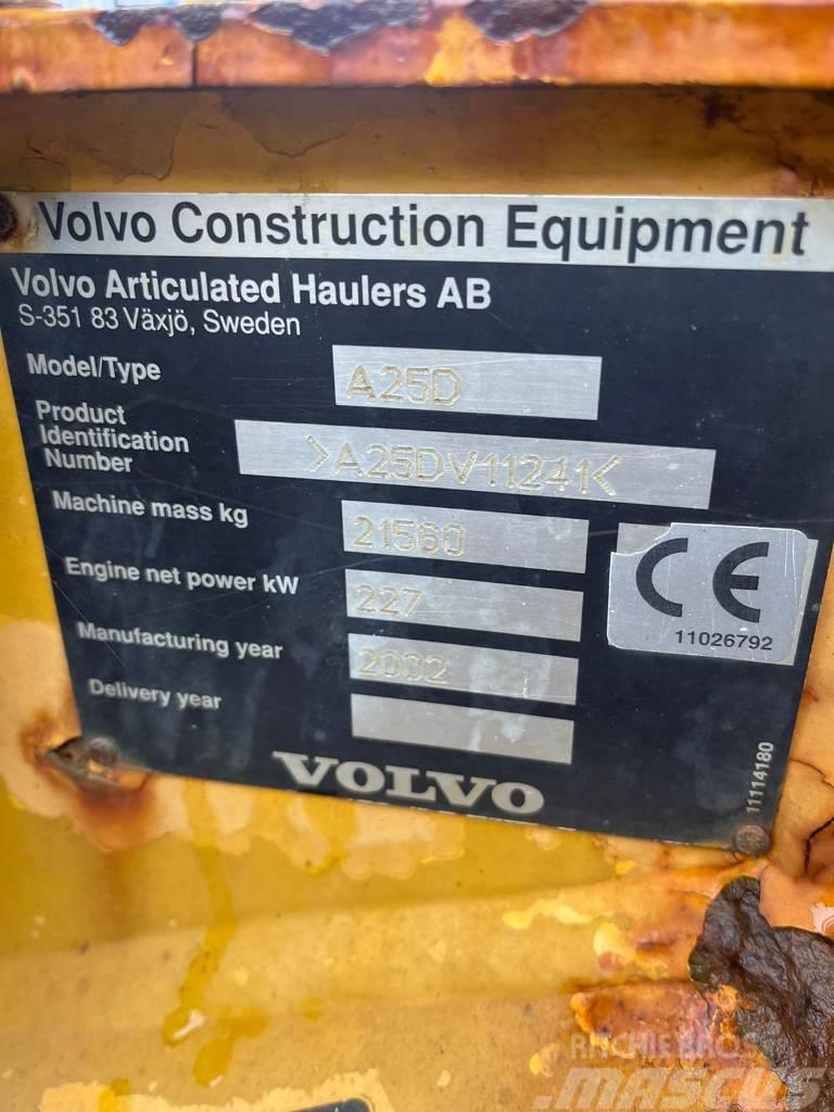 Volvo A25D Liigendraamiga pinnaseveokid