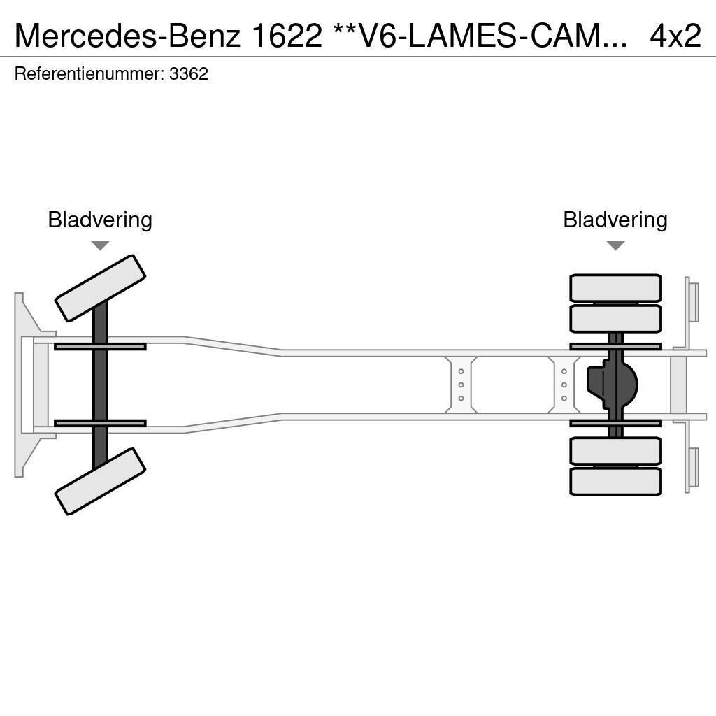 Mercedes-Benz 1622 **V6-LAMES-CAMION FRANCAIS** Raamautod