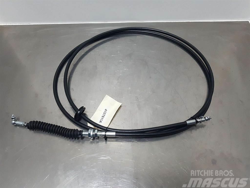 Ahlmann AZ85T-4107611A-Throttle cable/Gaszug/Gaskabel Raamid