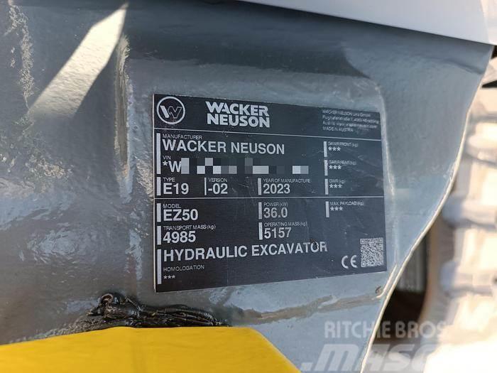 Wacker Neuson EZ50 Roomikekskavaatorid