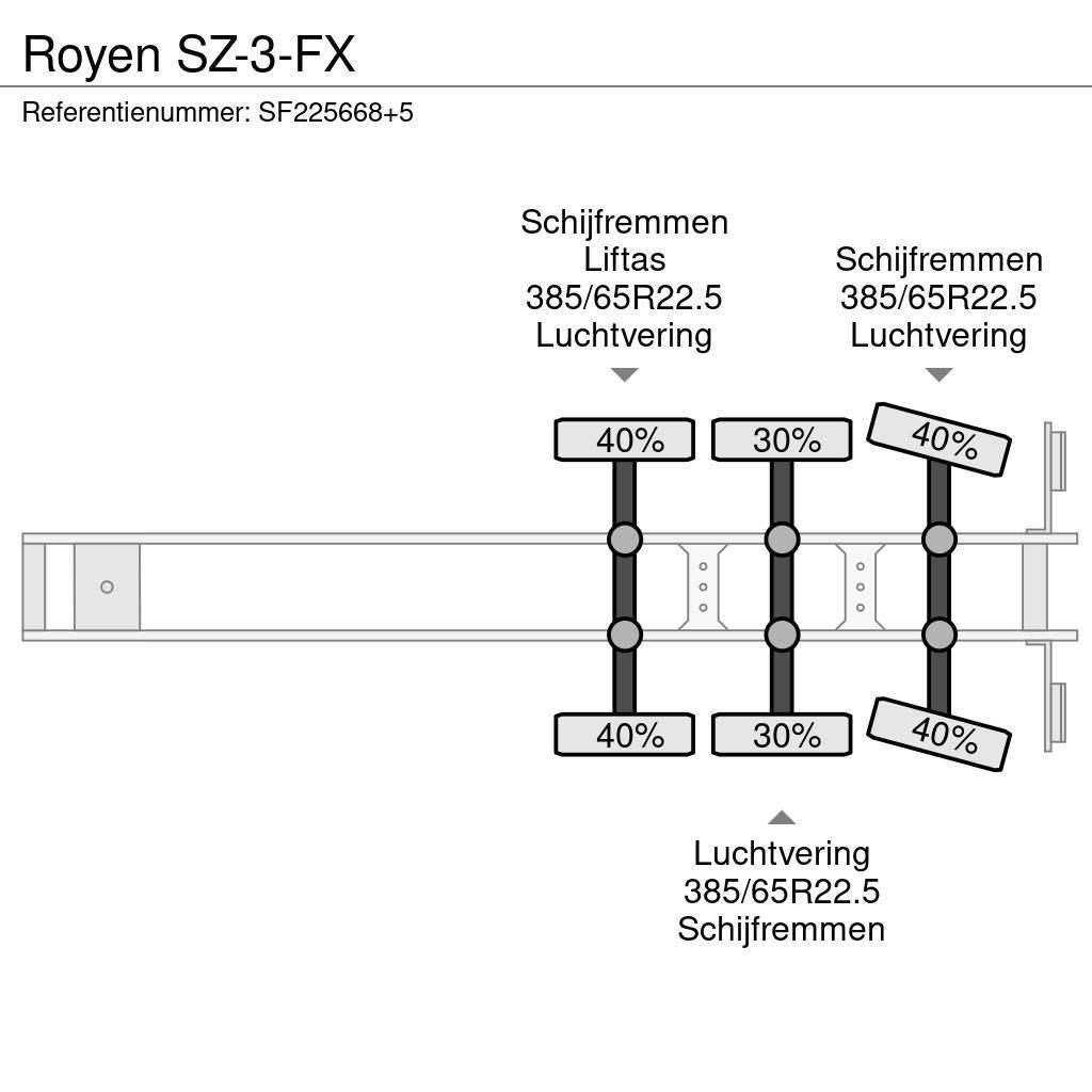  Royen SZ-3-FX Furgoonpoolhaagised