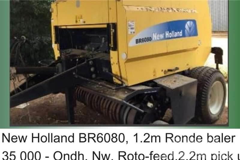 New Holland BR6080 - 1.2m - 2.2m pick up - roto feed Muud veokid