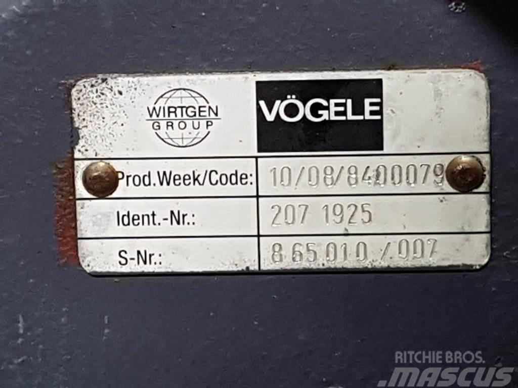 Vögele 2071925 - Transmission/Getriebe/Transmissiebak Ülekandemehhanism