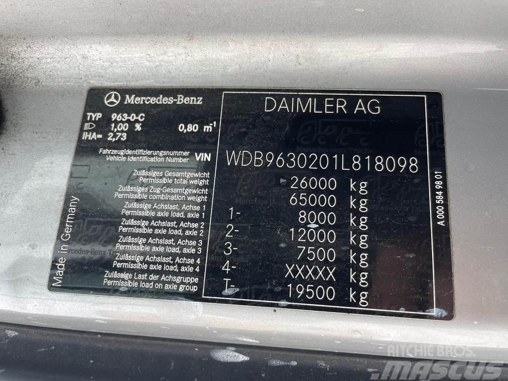 Mercedes-Benz Actros 2551 6x2*4 EURO5 + RETARDER Raamautod