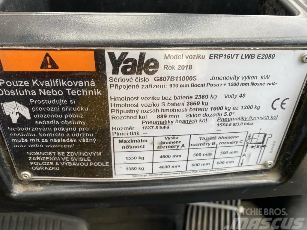Yale ERP16VTLWB Elektritõstukid