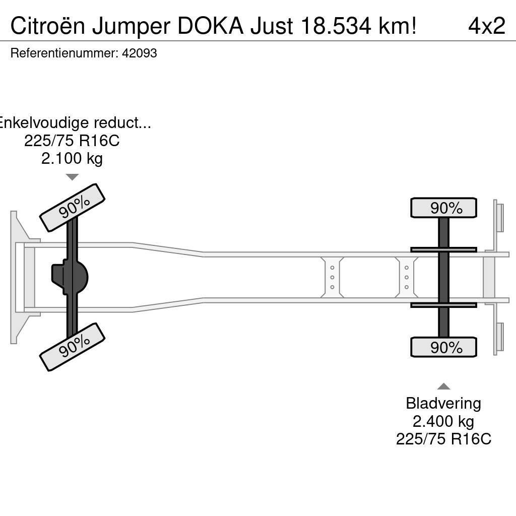 Citroën Jumper DOKA Just 18.534 km! Madelautod
