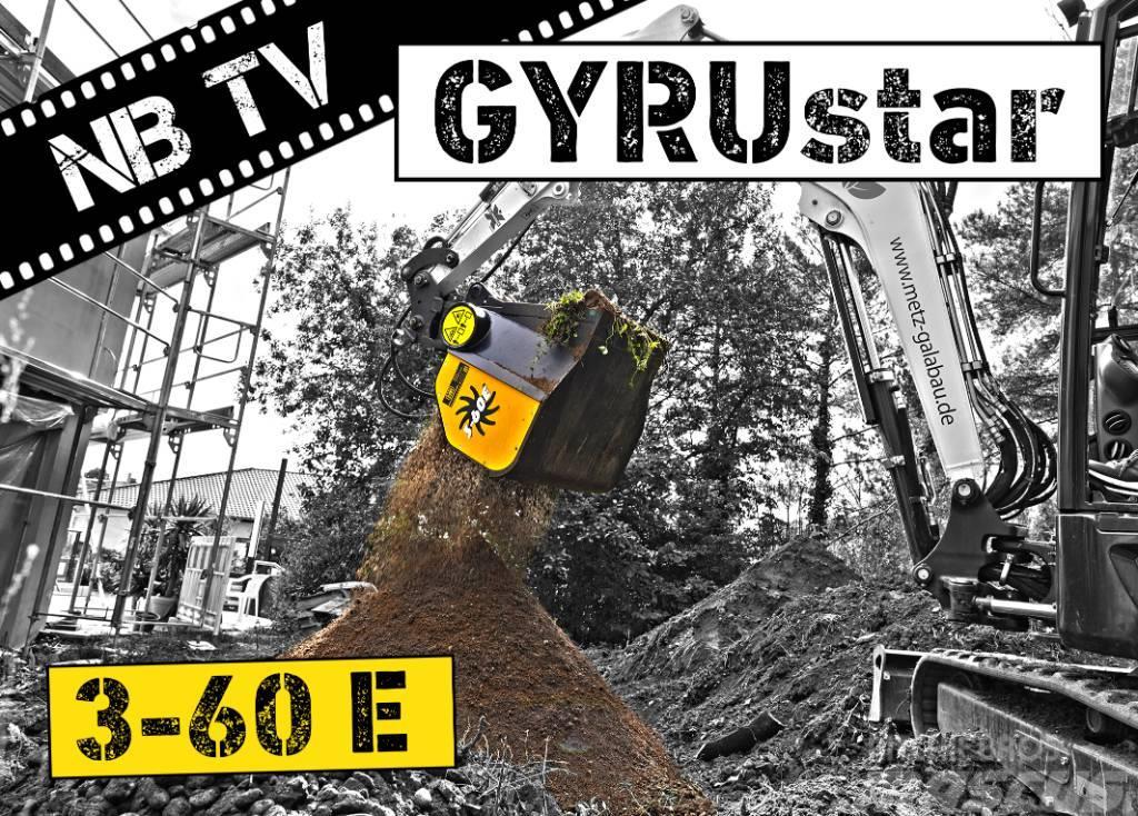 Gyru-Star 3-60E | Schaufelseparator Minibagger Sõelumiskopad