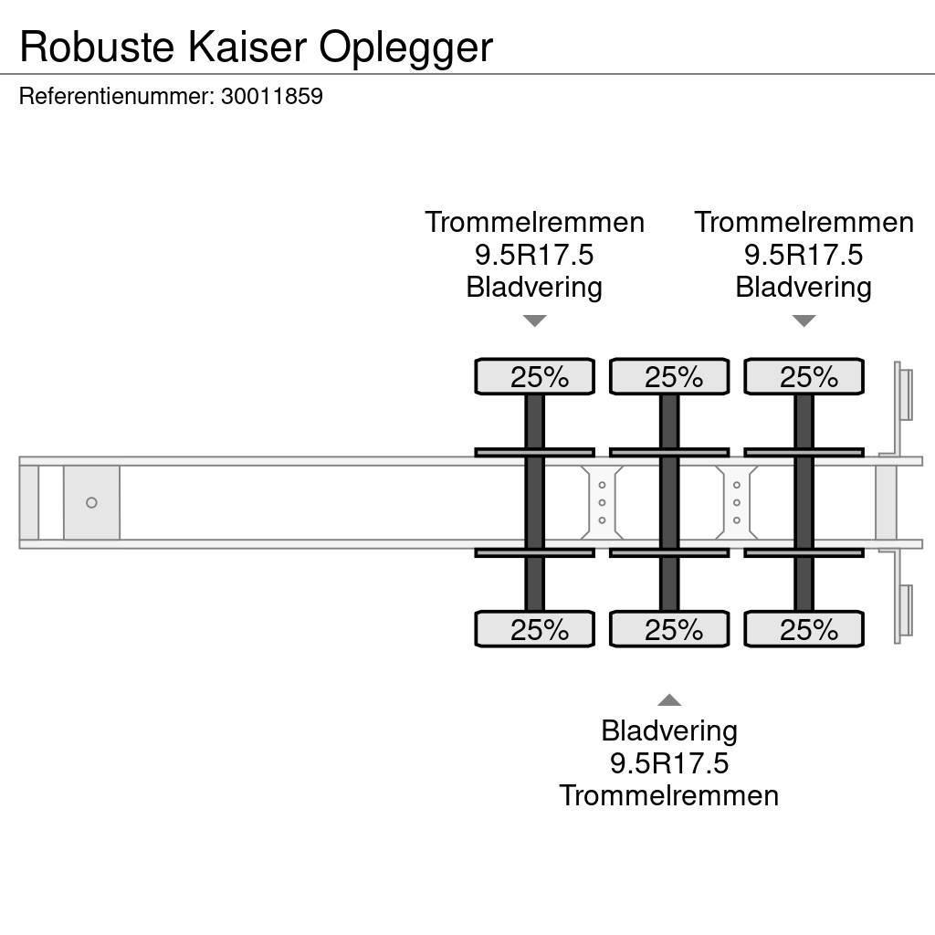 Robuste Kaiser Oplegger Raskeveo poolhaagised