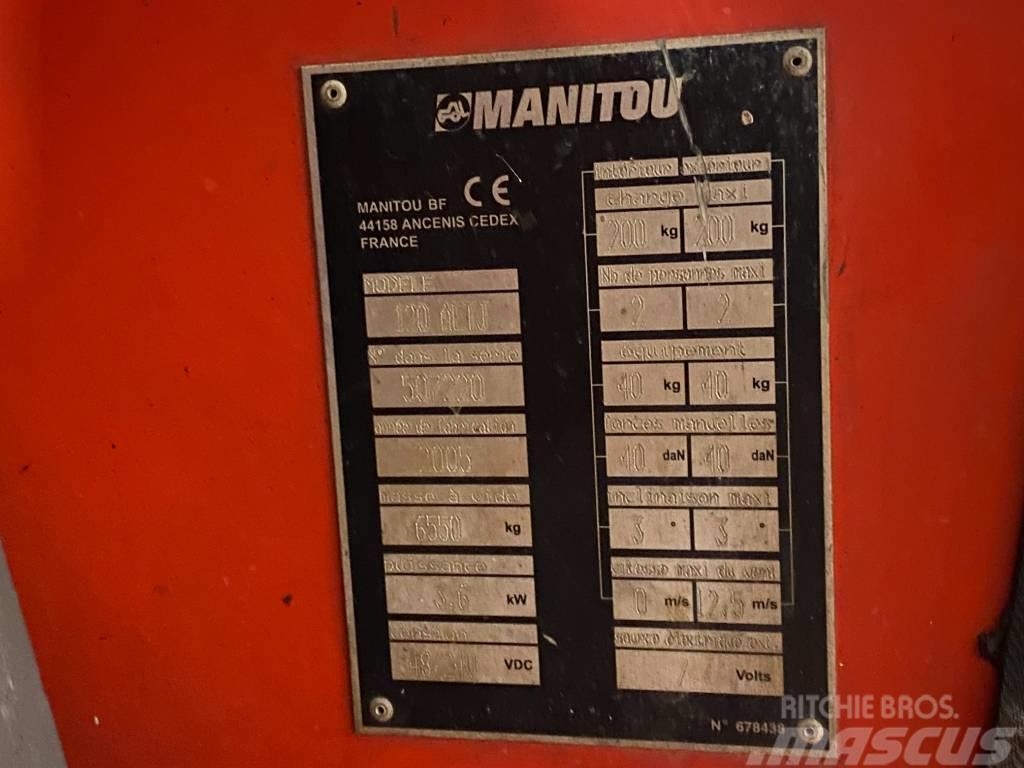 Manitou 120 AET J Iseliikuvad poomtõstukid