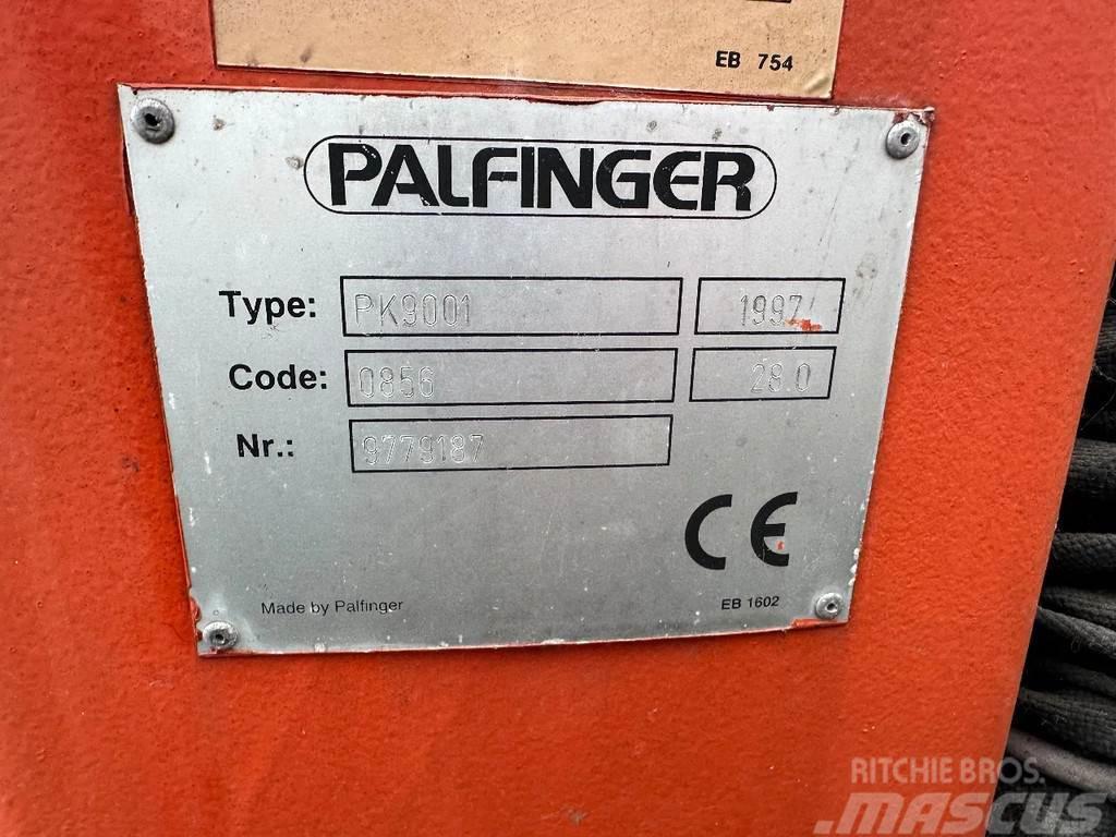 Palfinger PK9001 B Crane / Kraan / Autolaadkraan / Ladekrane Merekonteinerid