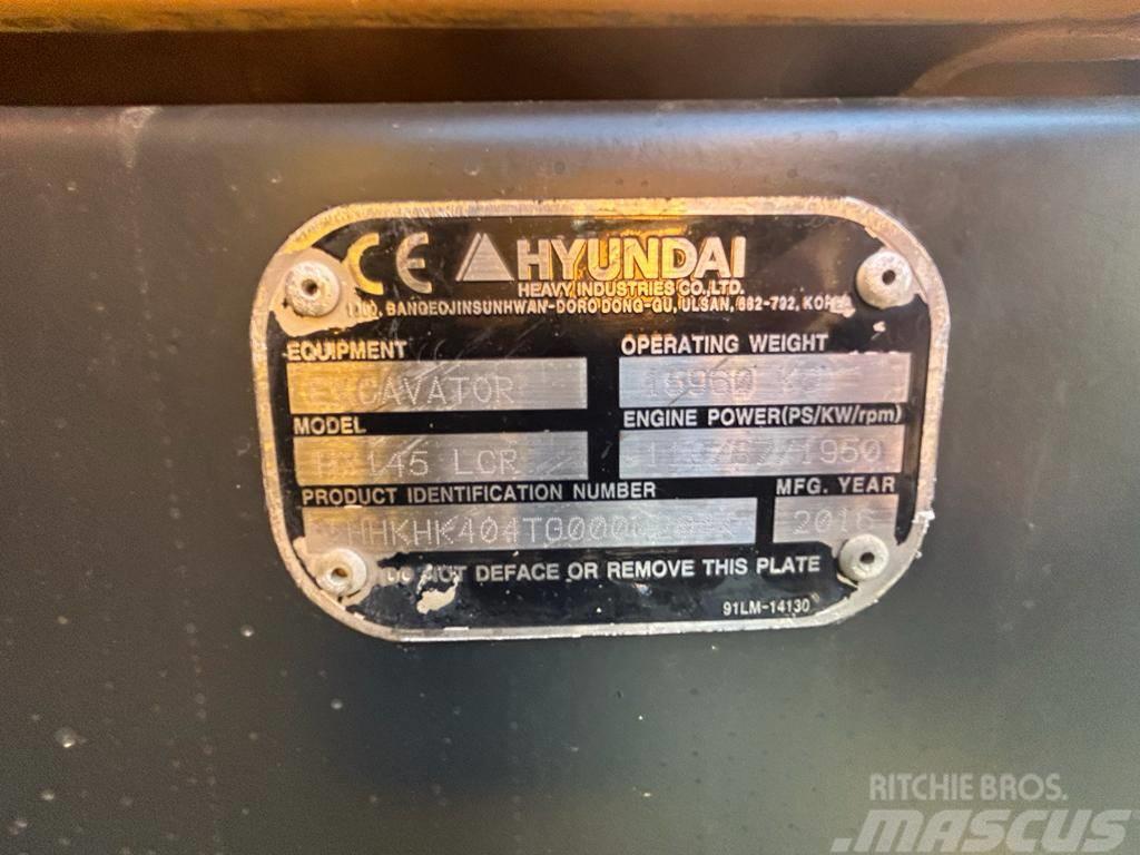 Hyundai HX 145 LCR Roomikekskavaatorid