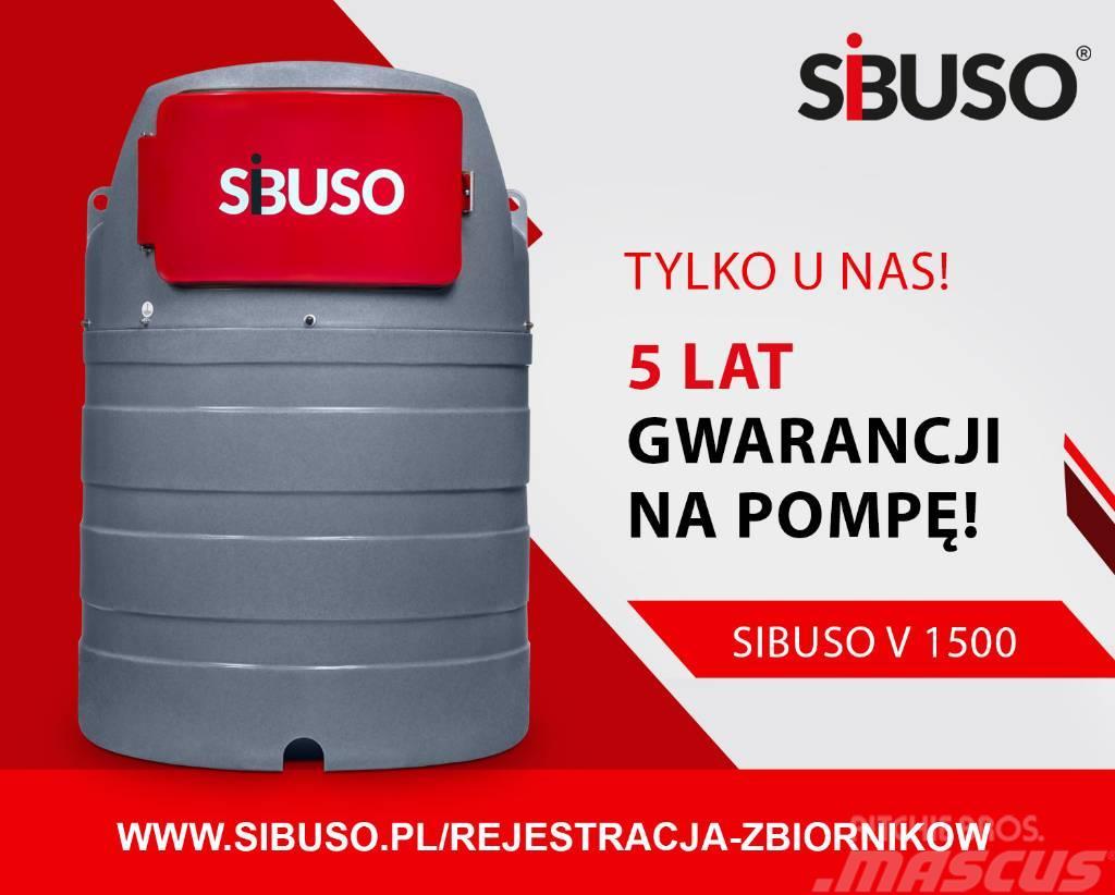 Sibuso 1500L zbiornik dwupłaszczowy Diesel Mahutid