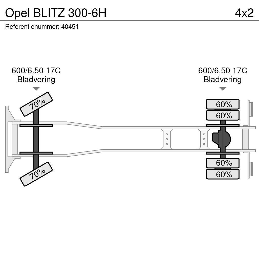 Opel BLITZ 300-6H Madelautod