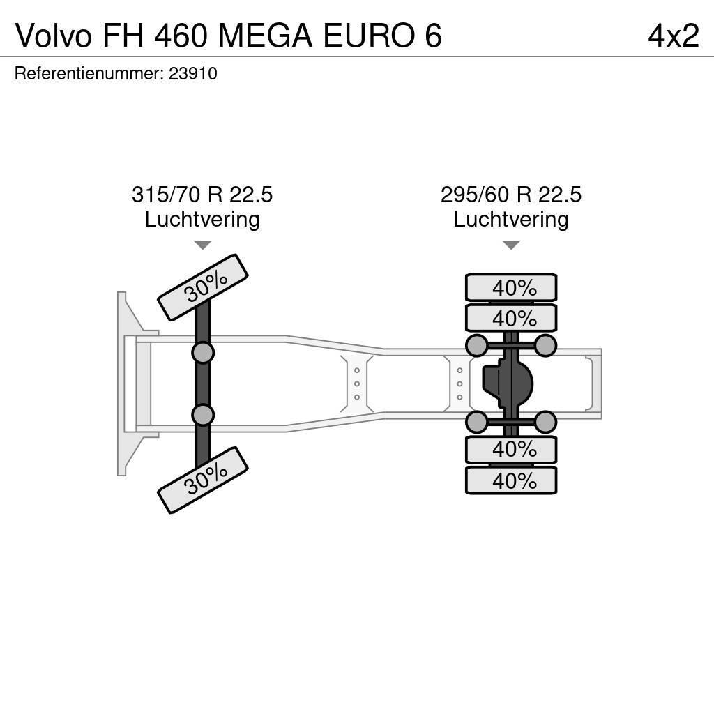 Volvo FH 460 MEGA EURO 6 Sadulveokid