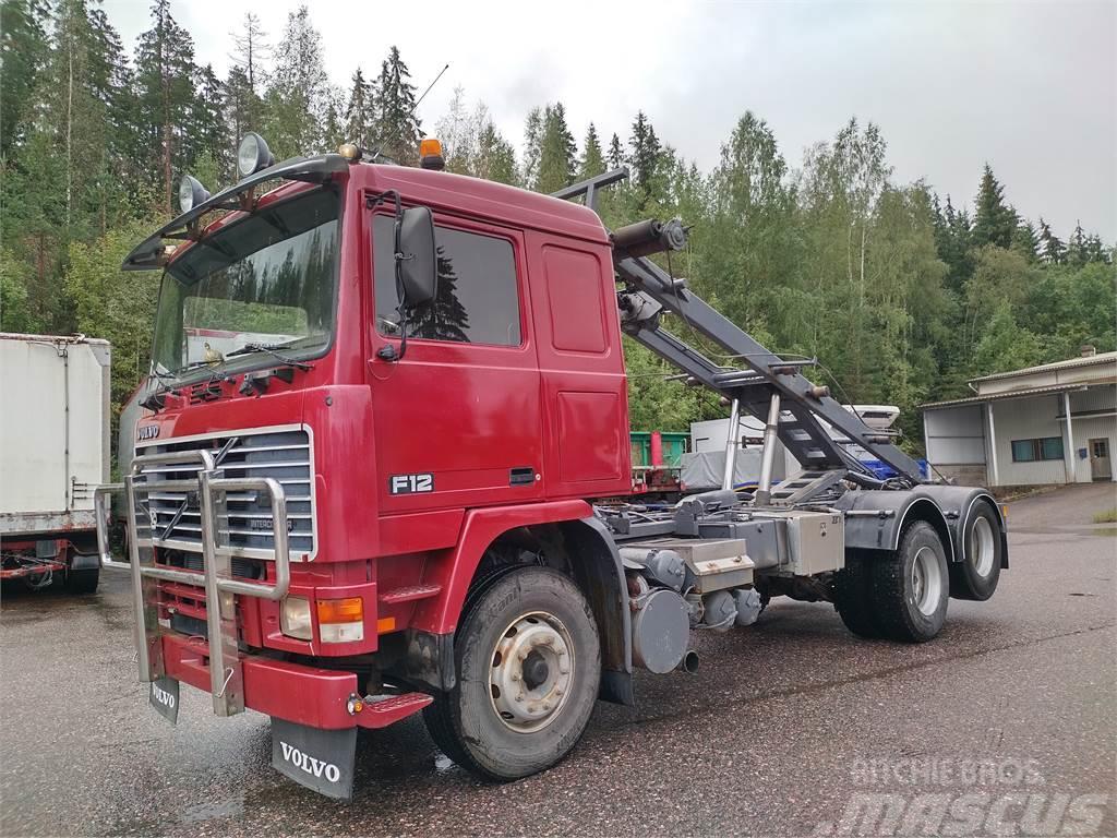 Volvo F12 6x2 vaijerilaite Trossüsteemiga vahetuskere veokid