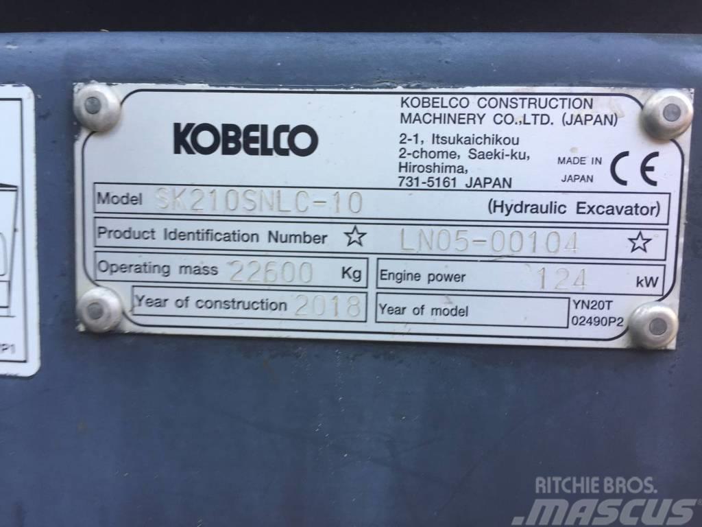 Kobelco SK210SNLC-10 Roomikekskavaatorid