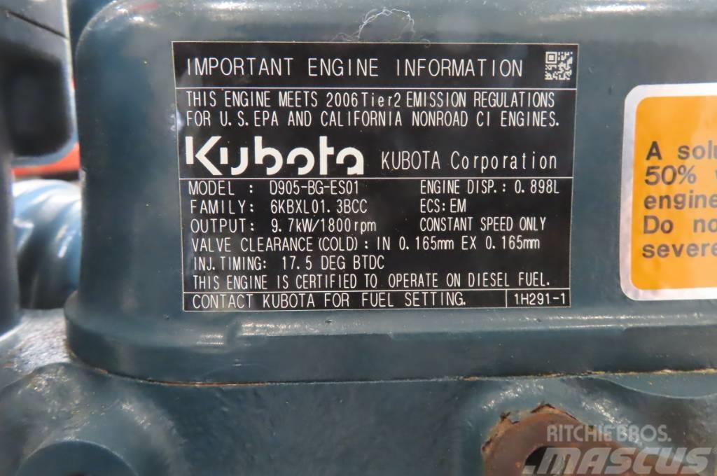 Kubota D905 Mootorid