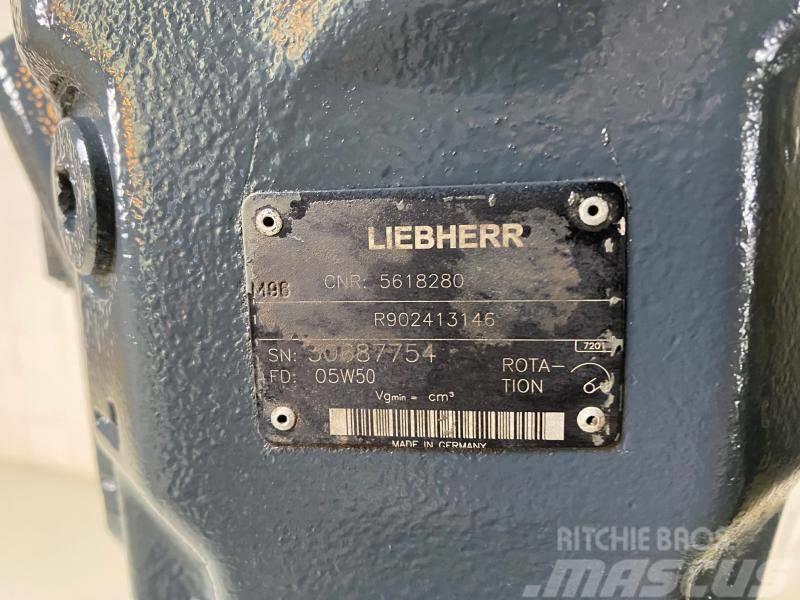 Liebherr R974B Litronic Fan Pump Hüdraulika