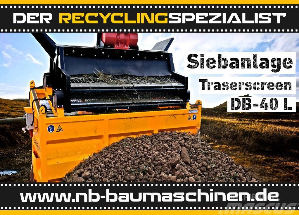 DB Engineering Siebanlage Traserscreen DB-40L | Flachdecksieb Sõelad