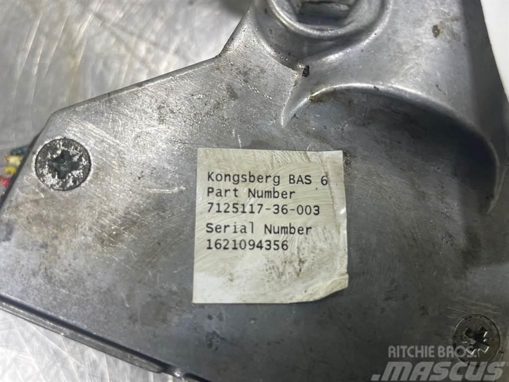 New Holland W110C-Case 7125117-Kongsberg BAS 6-Gas pedal Kabiinid
