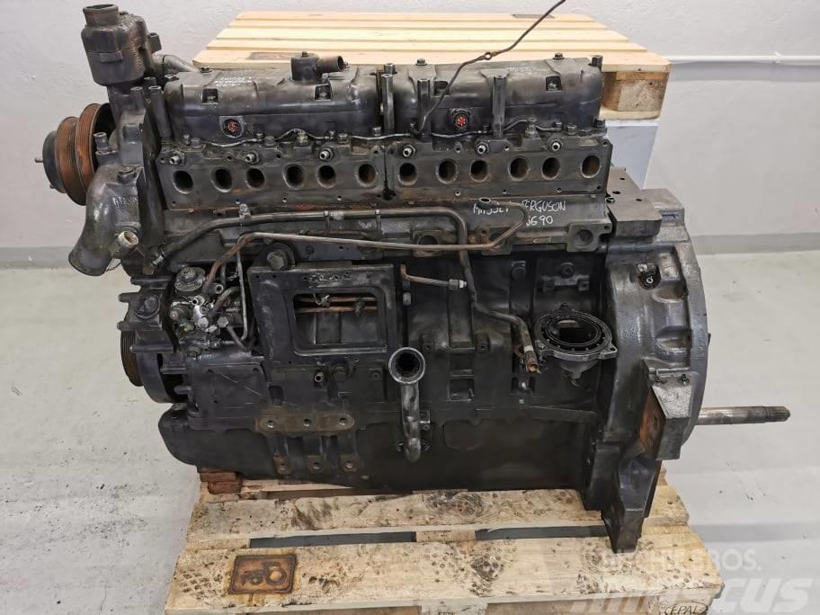 Massey Ferguson 8690 {Agco Power Sisu 84CTA-4V SCR} engine Mootorid