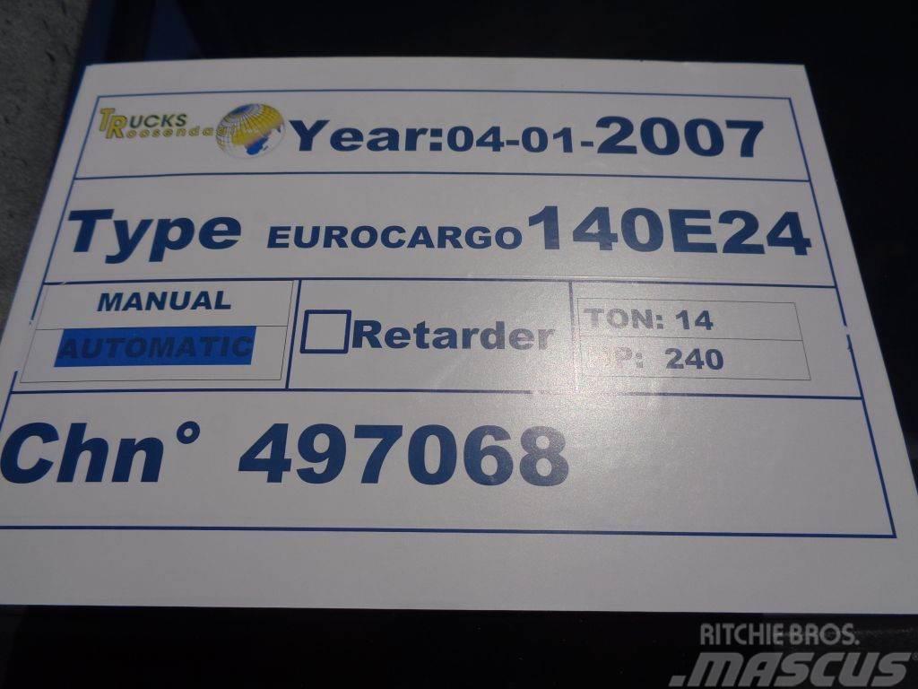 Iveco Eurocargo 140E24 6 cylinders + manual + lift Tentautod