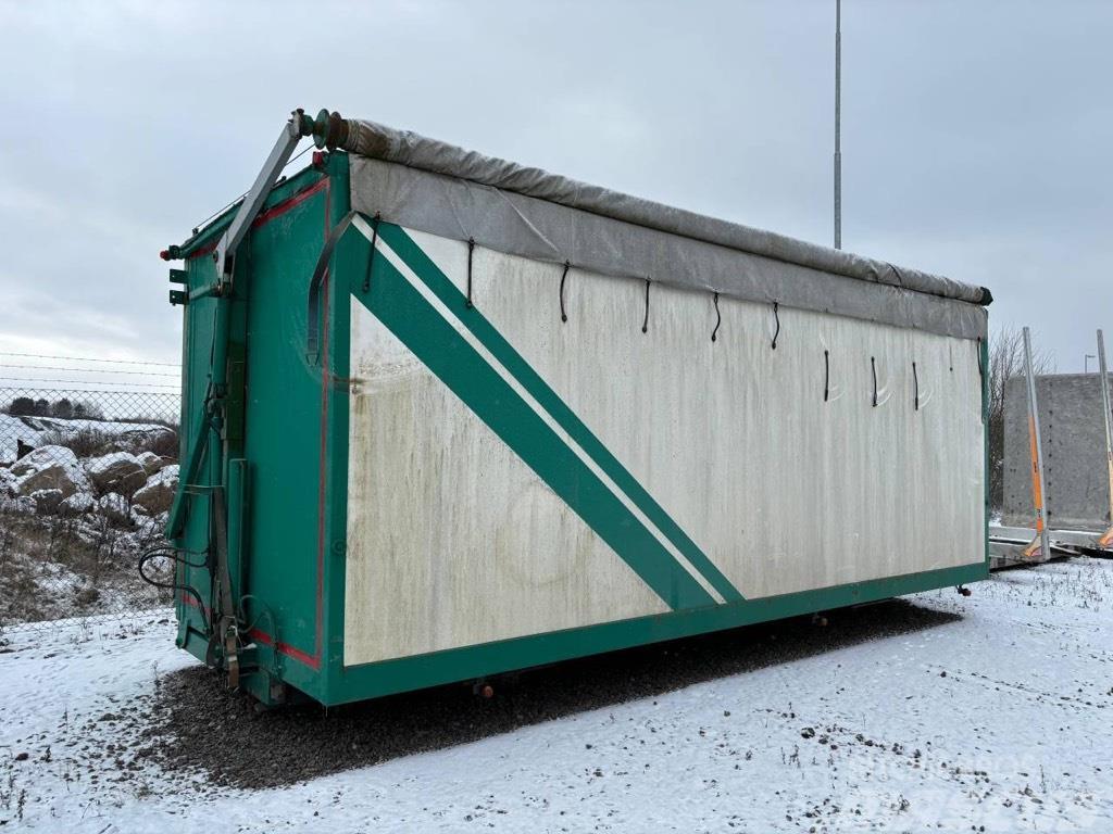  Okänt Flisbur med rulltäckning på Laxolås Konksliftveokid