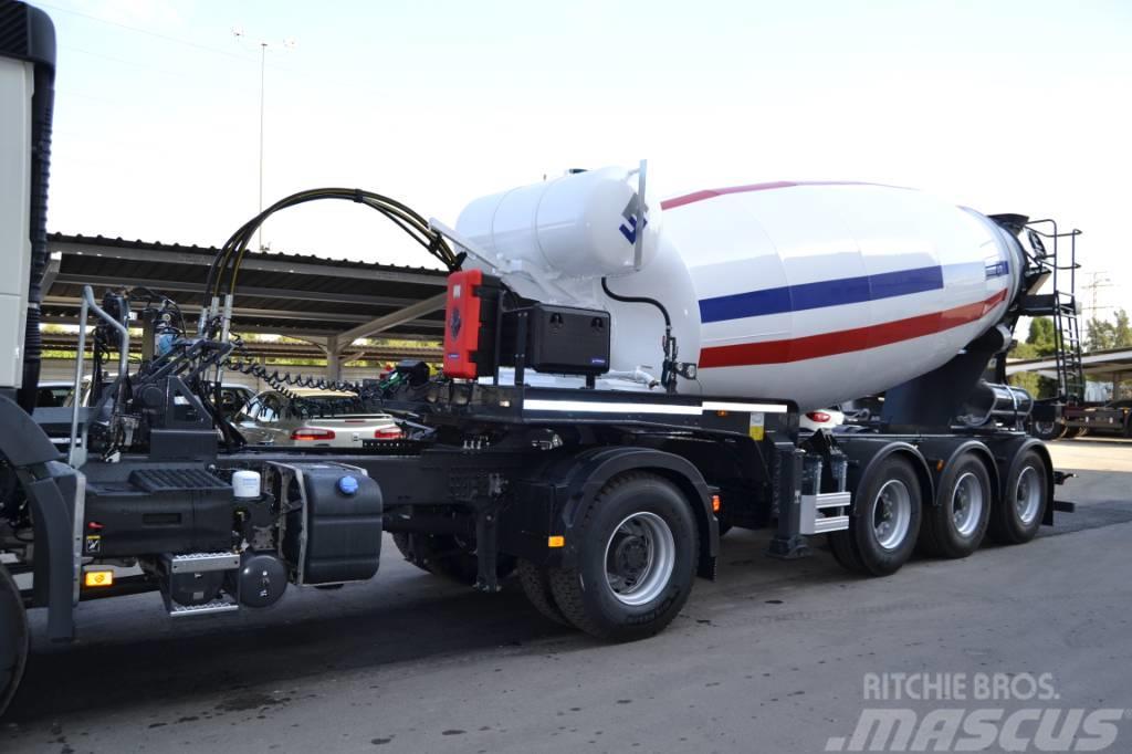 Frumecar Betonmixer semi-trailer mixer (10 - 13 m³) Betooniveokid