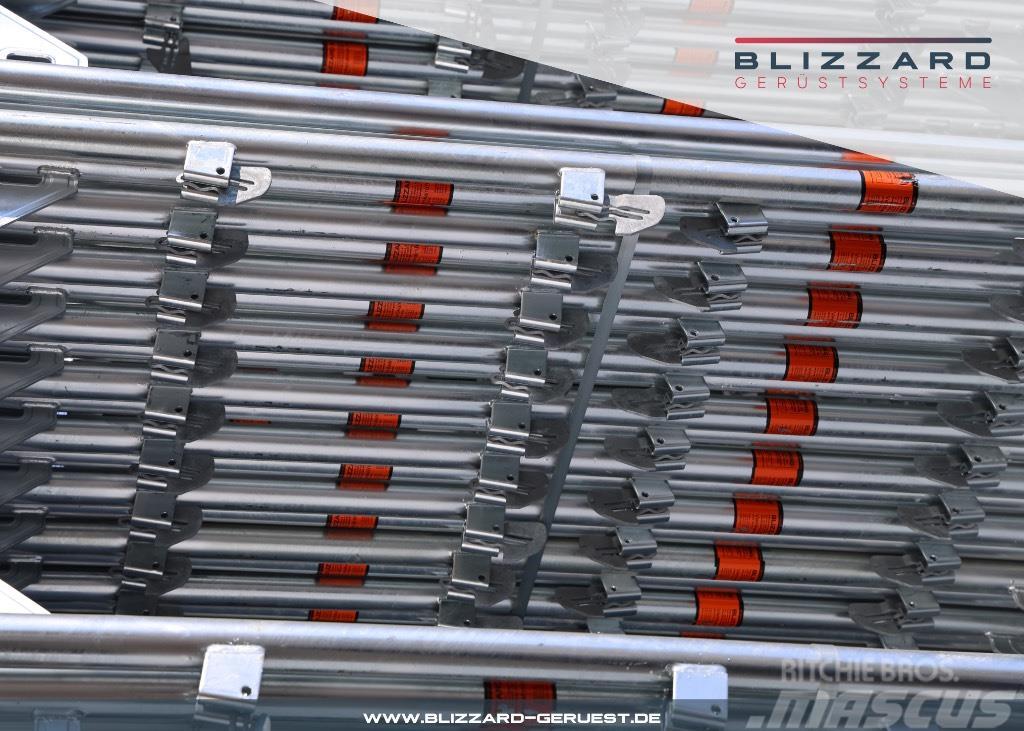 Blizzard S70 488 m² neues Gerüst aus Stahl + Aluböden Ehitustellingud