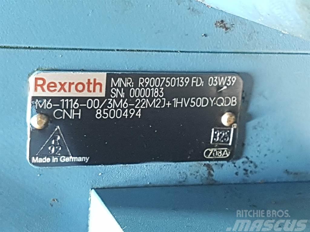 Rexroth M6-1116-00/3M6 - Fiat-Hitachi W170 - Valve Hüdraulika