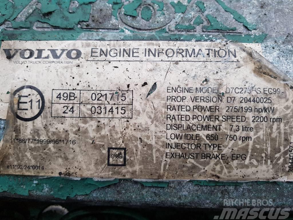 Volvo D7C Mootorid