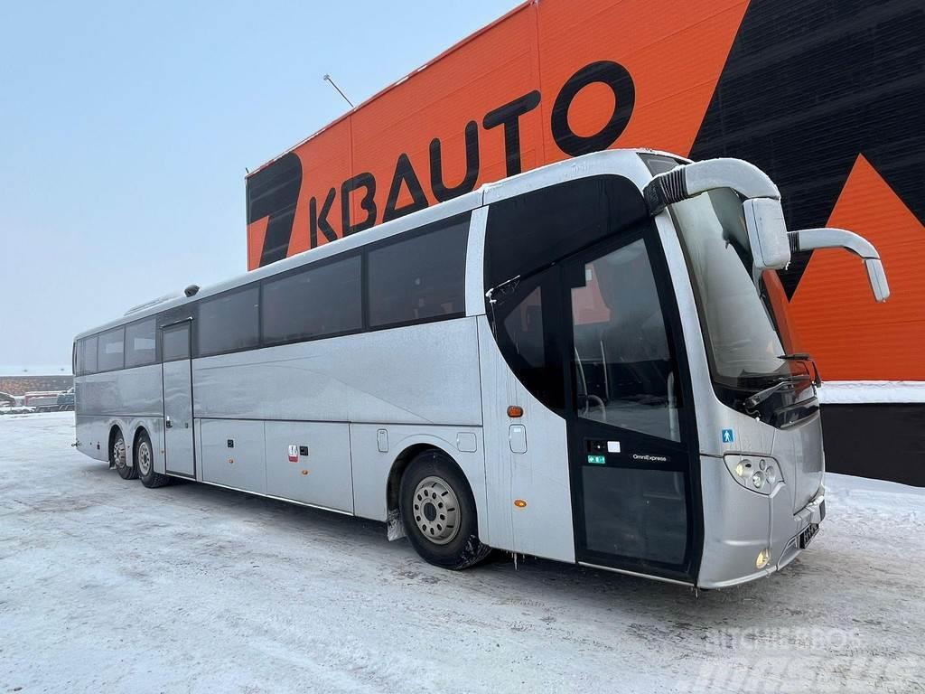 Scania K 360 6x2 Omniexpress EURO 6 ! / 62 + 1 SEATS / AC Linnadevahelised bussid